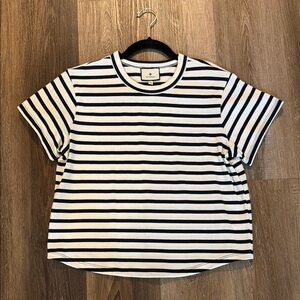 Tuckernuck Navy Stripe Parker Classic Tee